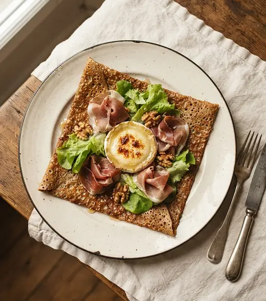 Galette au chèvre
